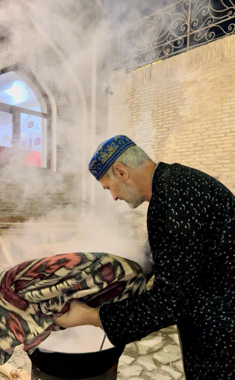 Karavansaray Khurjin Old بخارى المظهر الخارجي الصورة